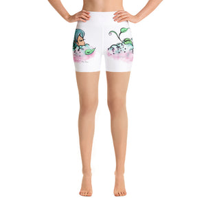 Head in the Clouds Yoga Shorts