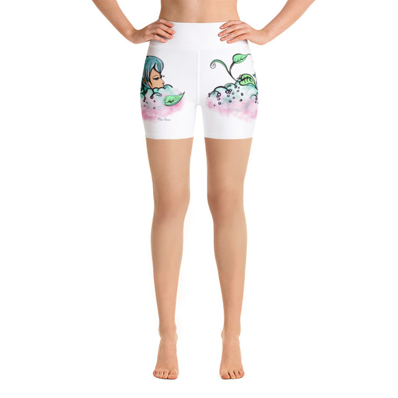 Head in the Clouds Yoga Shorts