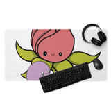Ghostly Tulips Gaming mouse pad