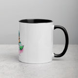 Head in the Clouds Mug with Color Inside